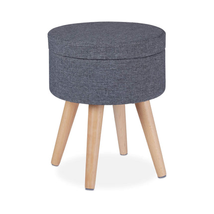 Round stool with table function