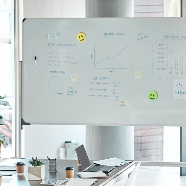 Runder Whiteboardschwamm im 20er Set