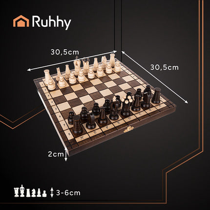 Royal chess 31x31cm 26038