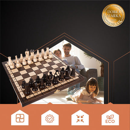 Royal chess 31x31cm 26038