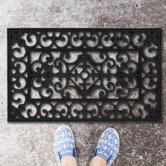 Gummifußmatte 75 x 45 cm