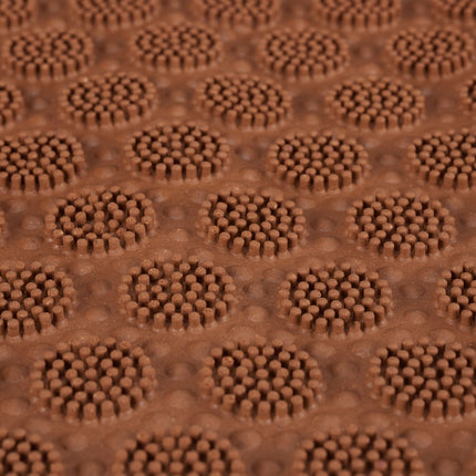 Rubber door mat with studs