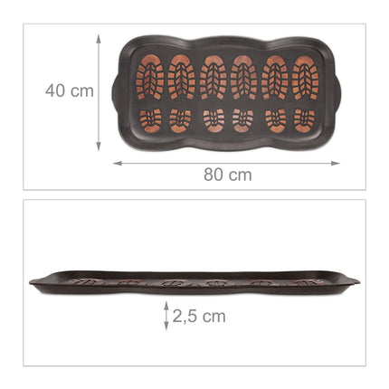 Gummi-Tropfschale für Schuhe