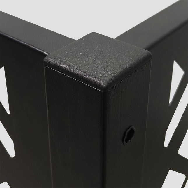 Mülltonnenverkleidung, 120 cm Sichtschutz, Modulares Design