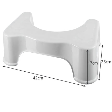 Ruhhy 21852 Toiletten-Fußhocker 