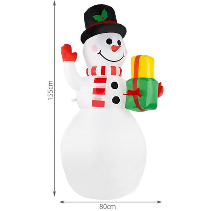 Ruhhy 22625 inflatable snowman