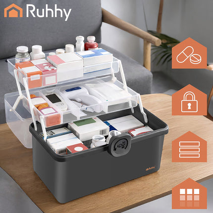 Ruhhy 24499 Medicine Organizer