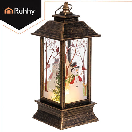 Ruhhy 26754 copper LED Christmas lantern