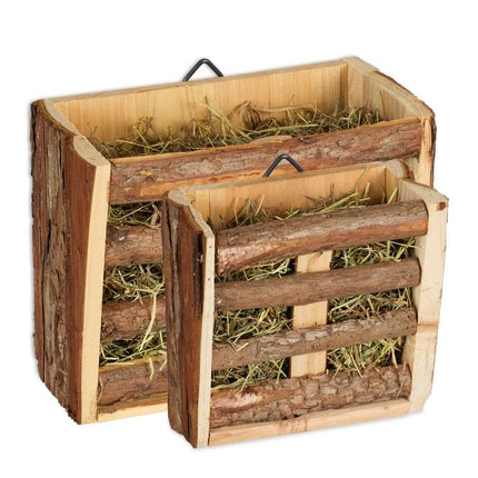 Rustic hay hedge set of 2