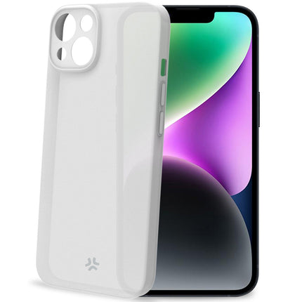 Coque ultra fine SPACE pour iPhone 15, blanche