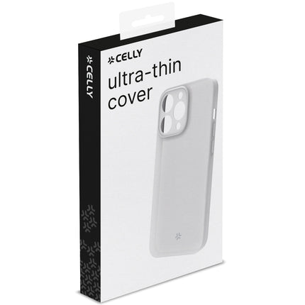 Coque ultra fine SPACE pour iPhone 15, blanche