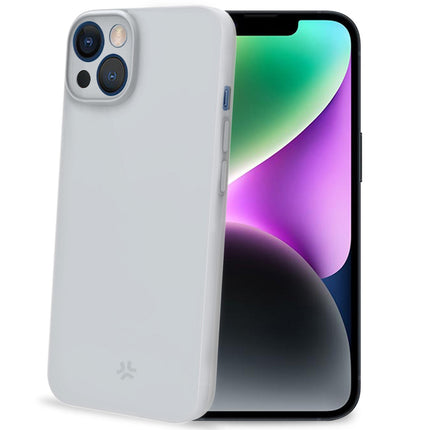 Coque ultra fine SPACE pour iPhone 15, blanche