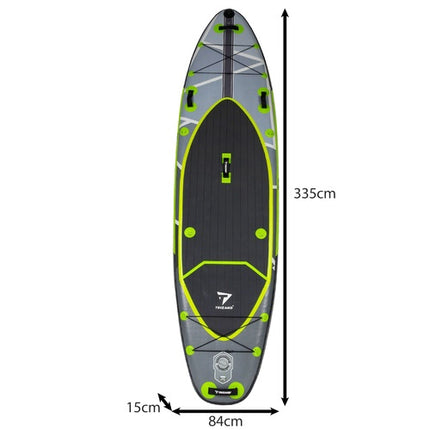 SUP Board 335cm mit Paddel, Pumpe, Sitz, Zubehör