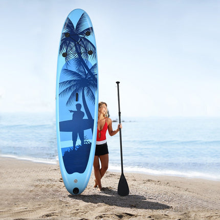 SUP Board Aufblasbares Stand Up Board Paddle Board Blau-M