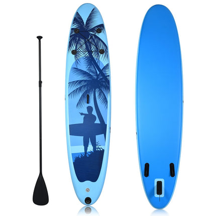 SUP Board Aufblasbares Stand Up Board Paddle Board Blau-M