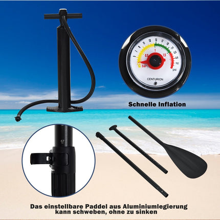 SUP Board Aufblasbares Stand Up Board Paddle Board Blau-S