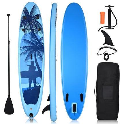 SUP Board Aufblasbares Stand Up Board Paddle Board Blau-S