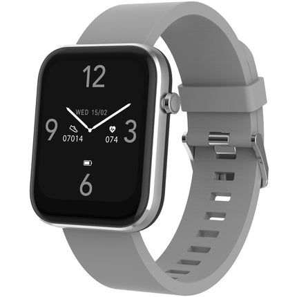 SW-182GR Bluetooth-Smartwatch mit Herzfrequenzsensor, Blutdruck- und Blutsauerstoffmonitor