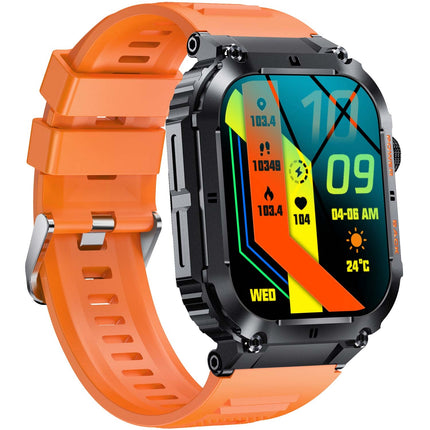 SWC-191O Bluetooth chytré hodinky se senzorem srdečního tepu, krevního tlaku a okysličení krve a funkcí volání