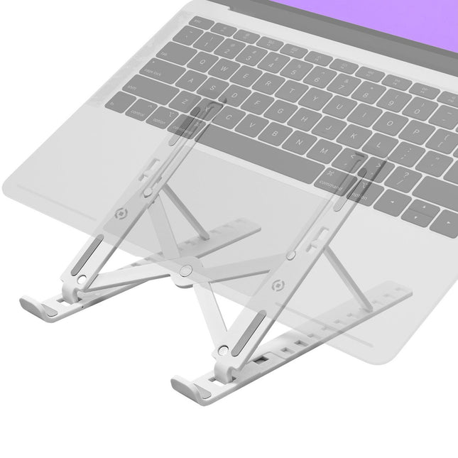 SWMAGICSTAND2 Tragbarer Tischständer für Laptop/Tablet max. 15,6" Weiß