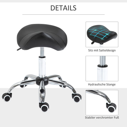 Height adjustable swivel rolling padded work platform