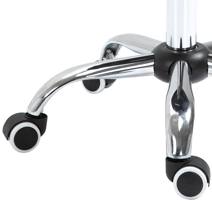 Height adjustable swivel rolling padded work platform