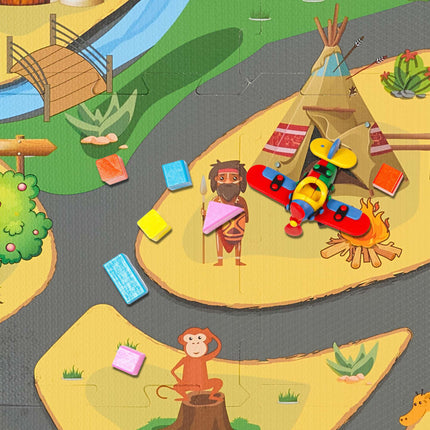 Safari-Puzzlematte