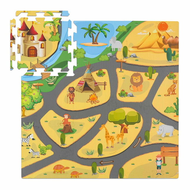 Safari-Puzzlematte