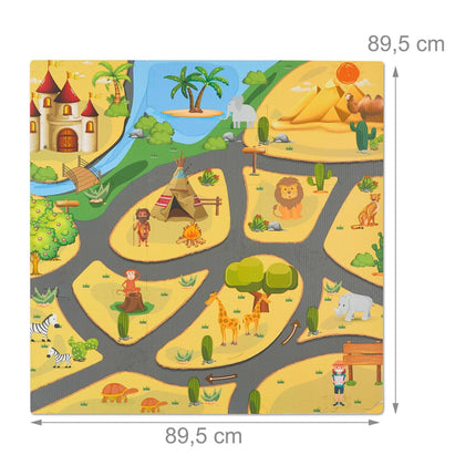 Safari-Puzzlematte