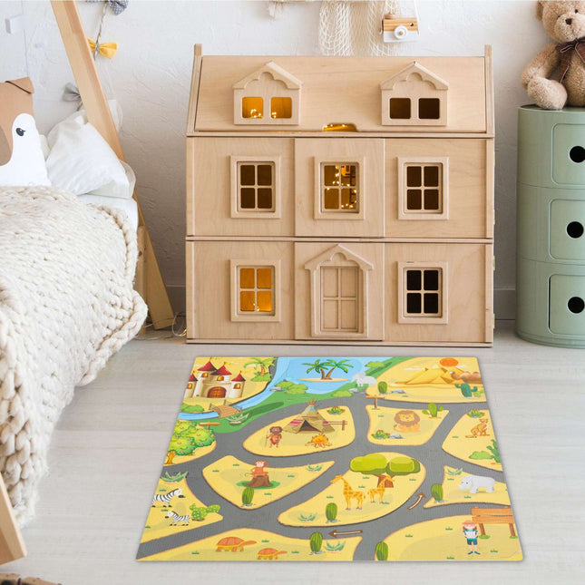 Safari-Puzzlematte