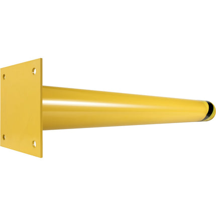 Safety Bollard, 36 In x 4.5 In Steel, Anchor Bolts