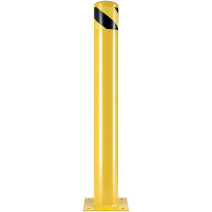 Safety Bollard, 36 In x 4.5 In Steel, Anchor Bolts