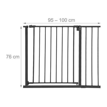 Schutzgitter, ausziehbar 75–100 cm, ohne Bohren zu installieren