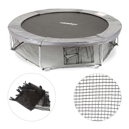 Safety net stand trampoline