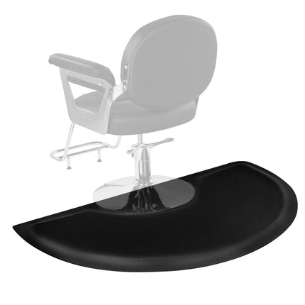 Salon Chair Mat, Semi-Circle Cut-Out, 1520 x 910 mm, 13mm