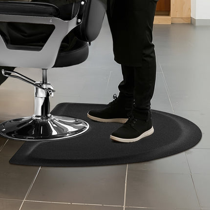 Salon Chair Mat, Semi-Circle Cut-Out, 1520 x 910 mm, 13mm