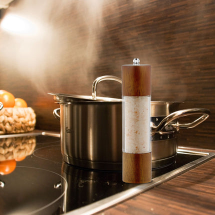 Salt and Pepper Mill Set with Ceramic Grinder