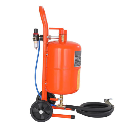 Sand Blaster, 5 Gallon 60-110 PSI, 4 Ceramic Nozzles