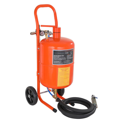 Sand Blaster, 5 Gallon 60-110 PSI, 4 Ceramic Nozzles