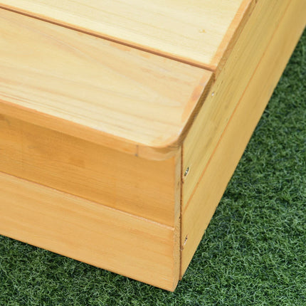 Dřevěné pískoviště s prachotěsnou střechou a úložným prostorem, 3–6 let
