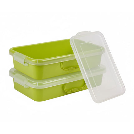 Sandkasten mit Deckel – 2-teiliges Sensorik-Spielset