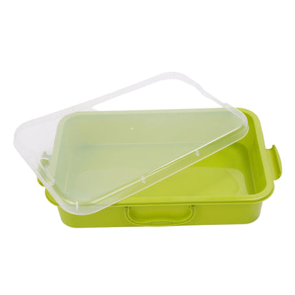 Sandkasten mit Deckel – 2-teiliges Sensorik-Spielset