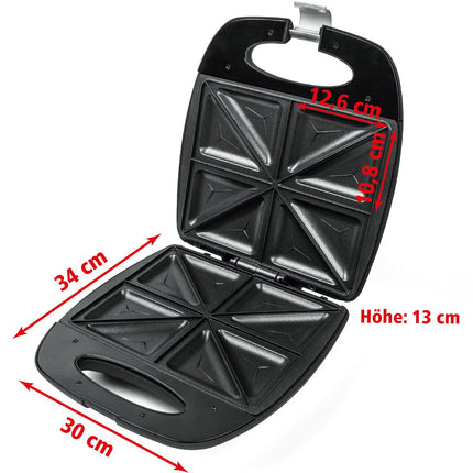 Sandwichmaker ST 1410 4 Scheiben Xylan® Plus Beschichtung 1400W