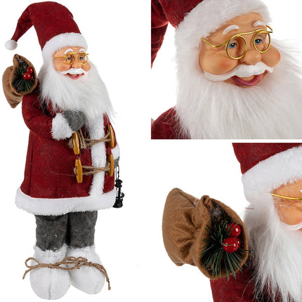 Santa Claus – vánoční figurka 45cm Ruhhy 22352