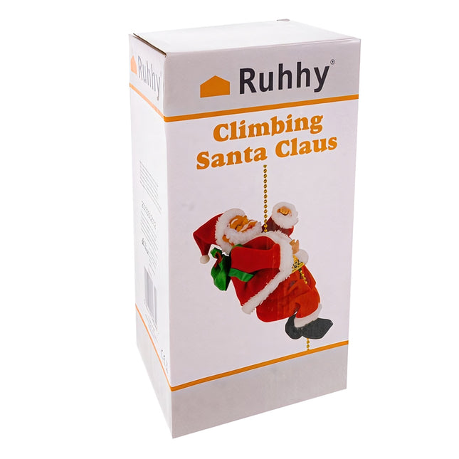 Père Noël sur une corde - Décoration de Noël Ruhhy 22502