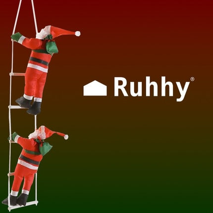 Weihnachtsmänner auf der Leiter Ruhhy 22519 