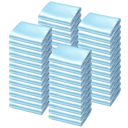 Satin Chair Sashes, 100-Pack, 7 x 108 in, Light Blue