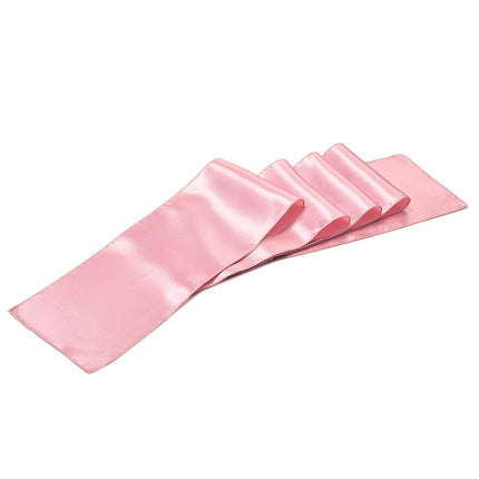 Satin Chair Sashes, 100 Pack, Rose Gold, 7 x 108 Inch