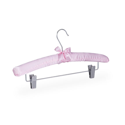 Cintre en satin avec pinces