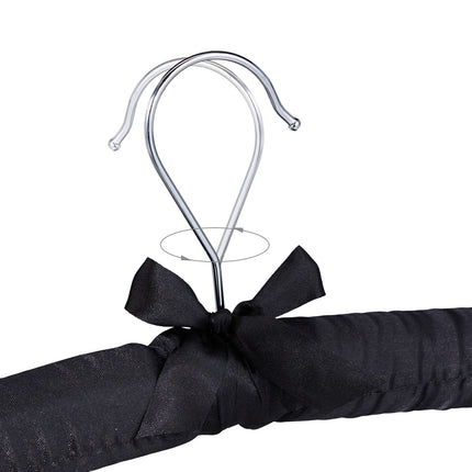 Satin-Kleiderbügel mit Clips